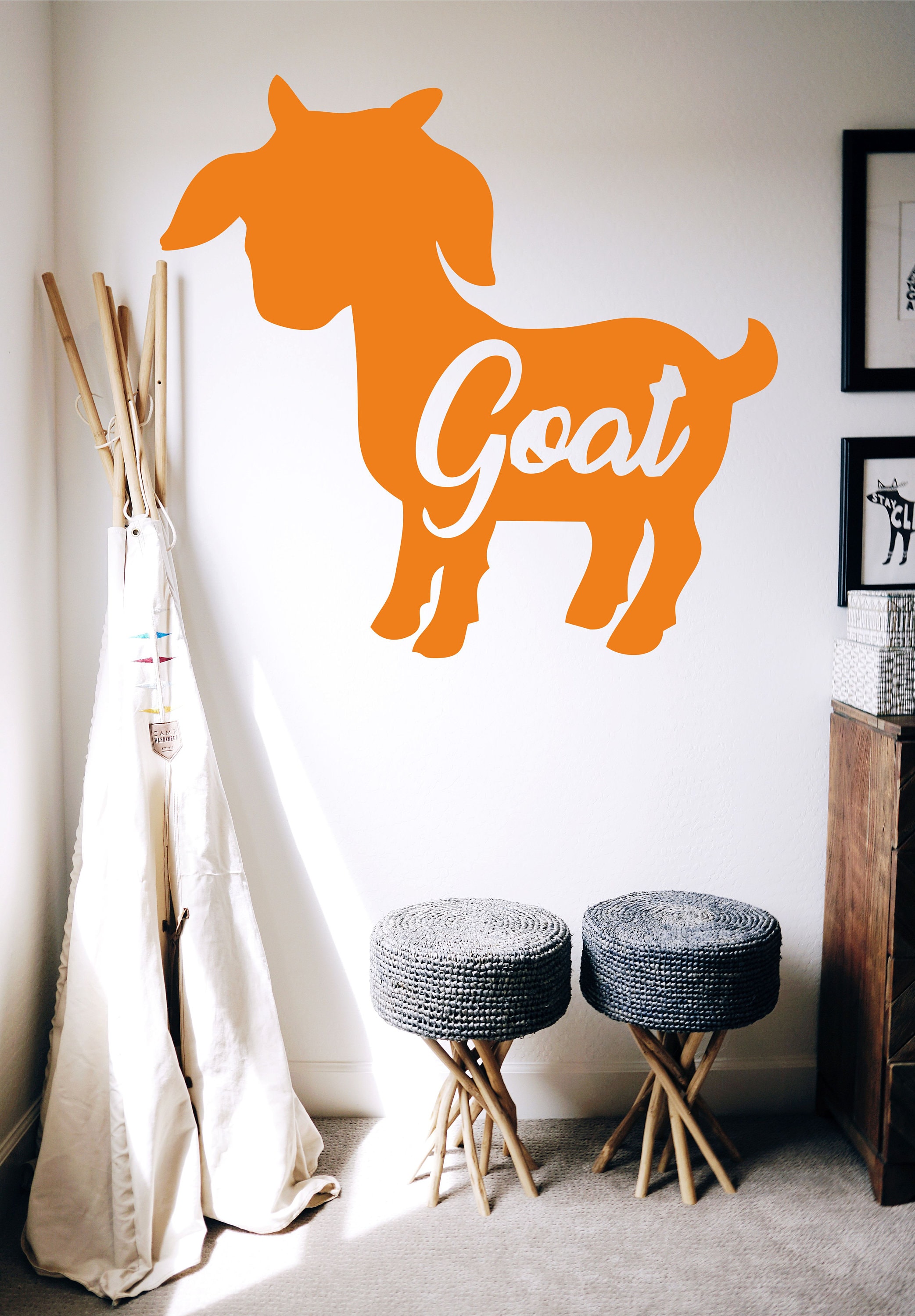 Farm Animals Wall Decal Custom Vinyl Art Stickers Farmyard Etsy