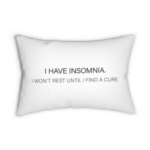 Insomnia VIT Spunnen Polyester Ländryggskudde 14"x20"