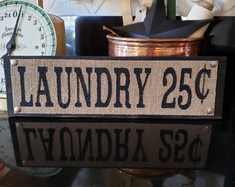 Laundry 25 Cents Etsy