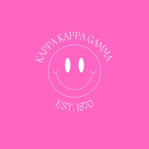 Kappa Kappa Gamma digital print