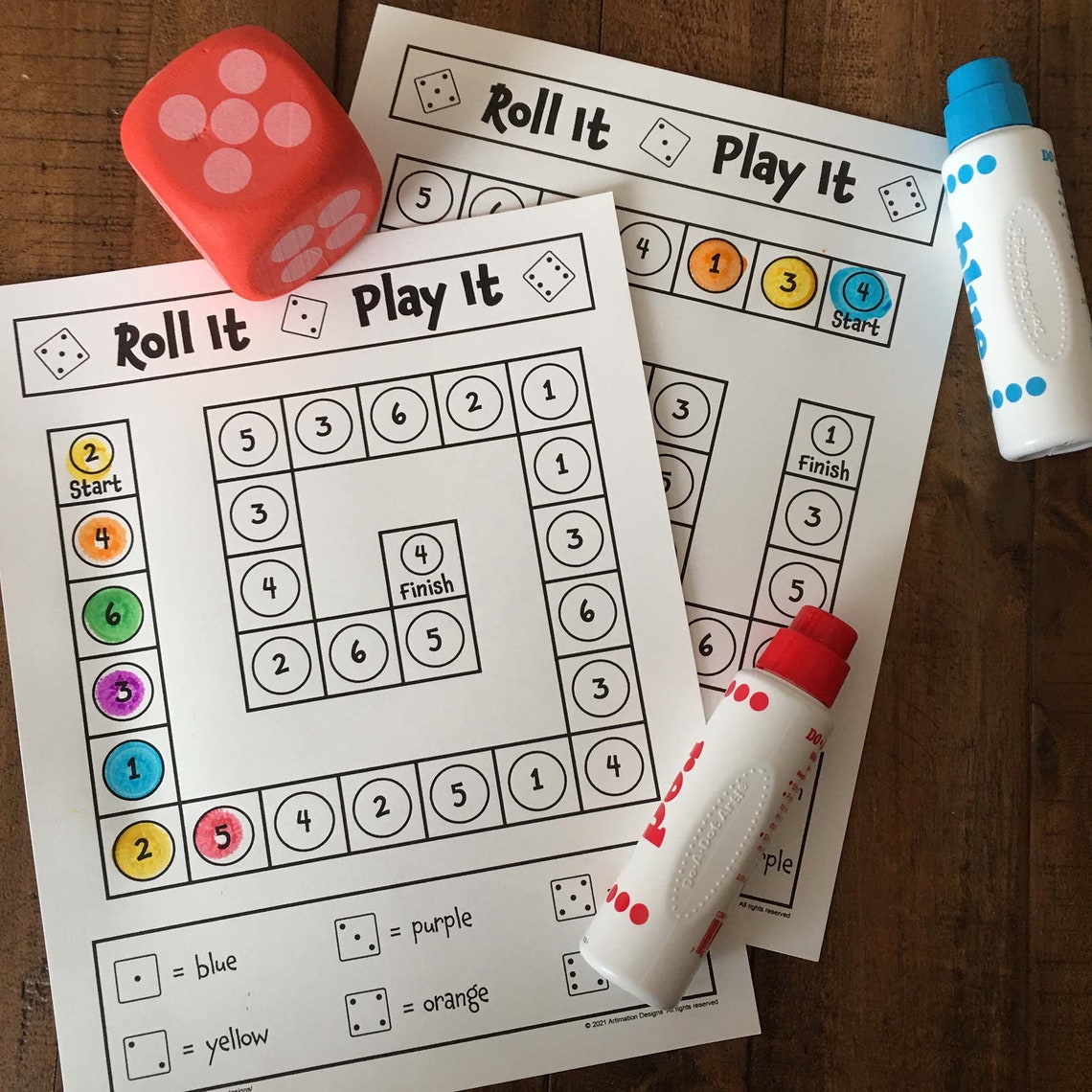 kids-printable-dice-game-roll-and-cover-math-game-color-by-etsy