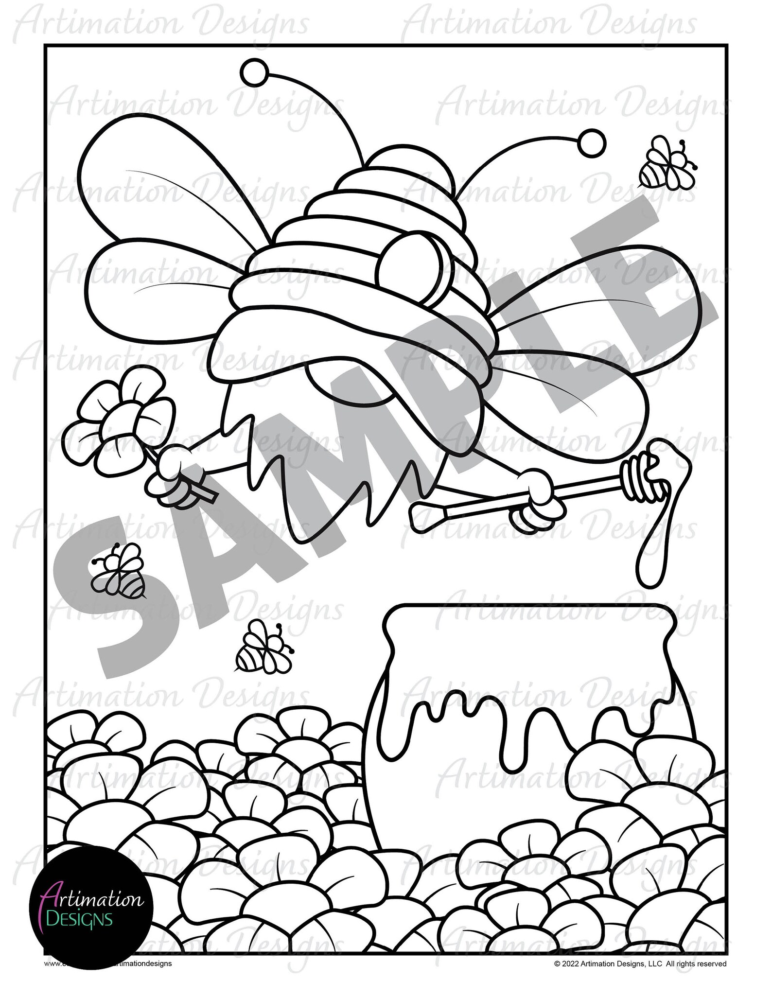 Printable Spring Gnomes Coloring Pages for Kids Coloring - Etsy Australia