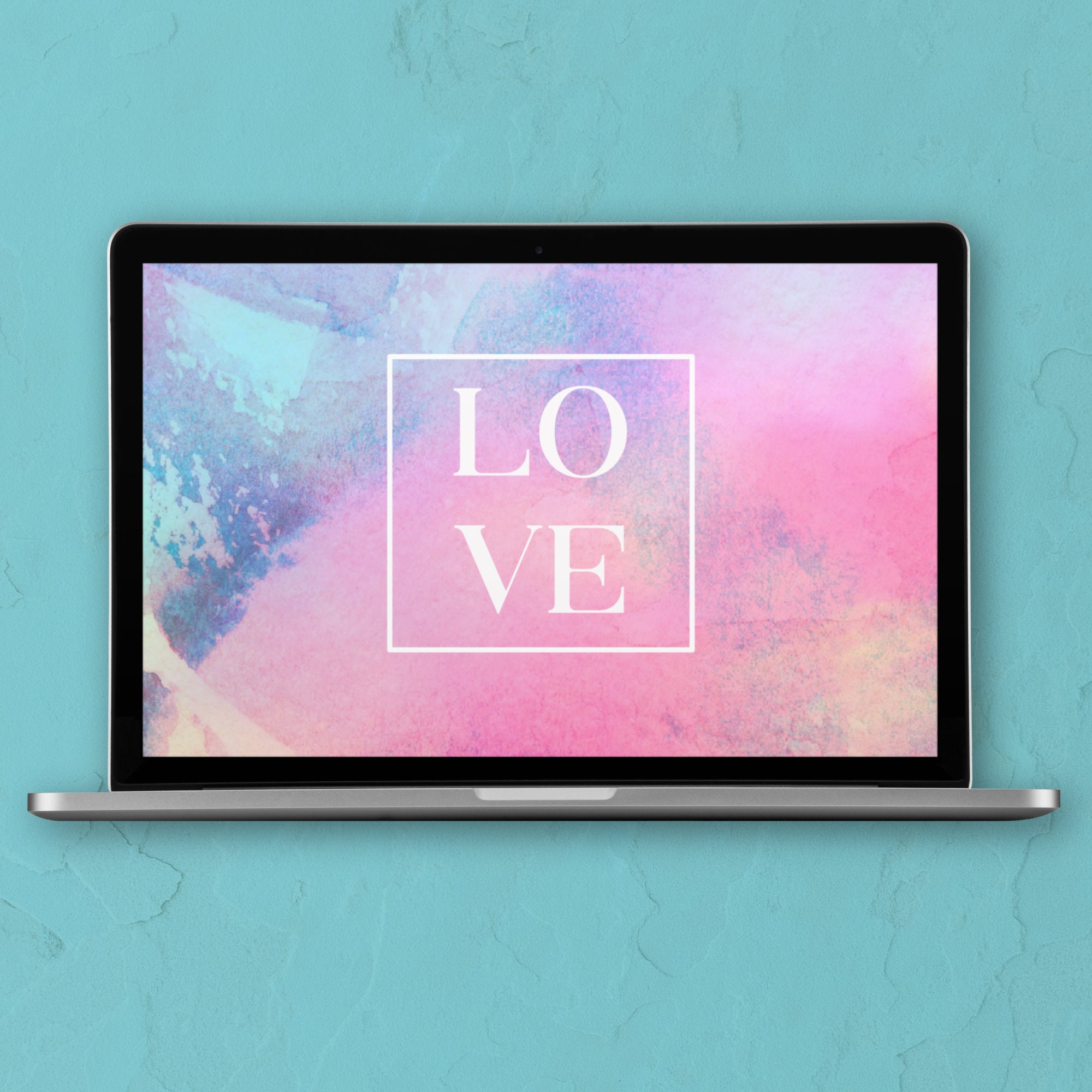 Love Watercolor Laptop Wallpaper Desktop Wallpaper - Etsy Love Watercolor Laptop Wallpaper Desktop Wallpaper - Etsy