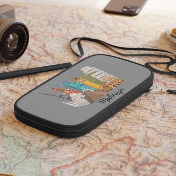 Personalized International Travel Passport Wallet