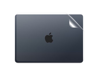 Pellicola trasparente invisibile per pelle opaca lucida superiore e inferiore per Apple MacBook Pro M3 Air M2 2022 M1 Pro 13,6 pollici 14 pollici 16 pollici Cover protettiva