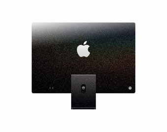 Apple iMac 24-inch M1 2021 3M Vinyl Gloss Black White Red Orange Lime Green Royal Blue Skin Wrap