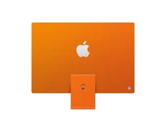Apple iMac 24インチ M1 2021 3M ビニール グロス ブラック ホワイト