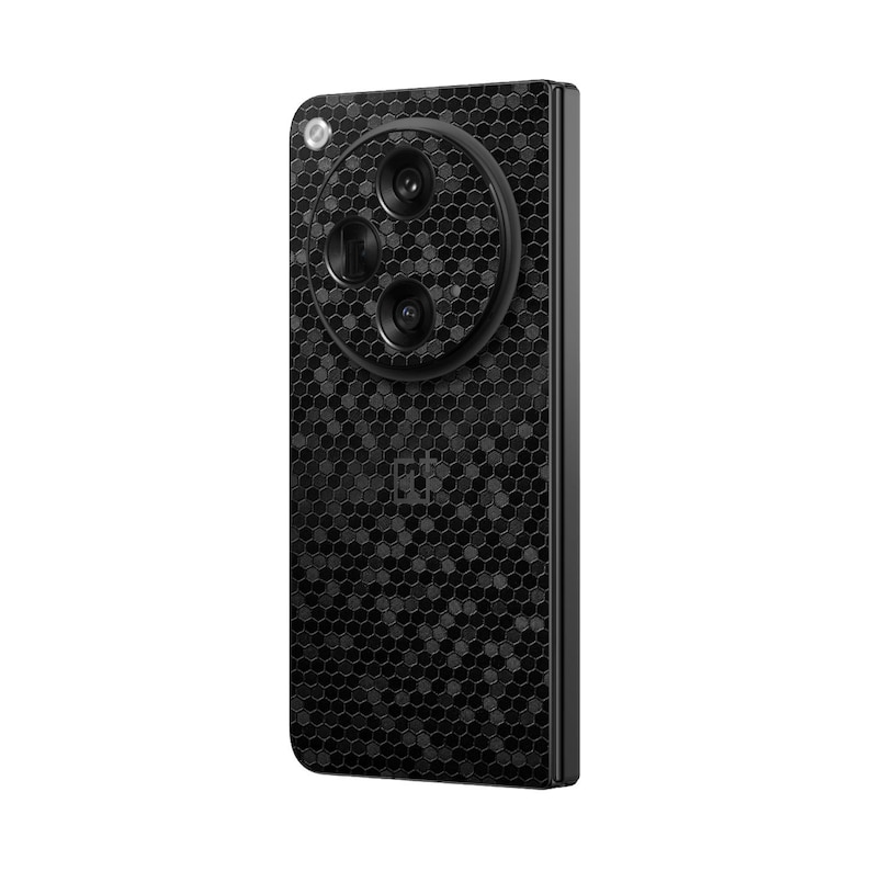 OnePlus Open Skin Wrap Sticker Decal Cover Skins Wraps Christmas Gift Zen Fone Anti-scratch Vinyl Honeycomb Black