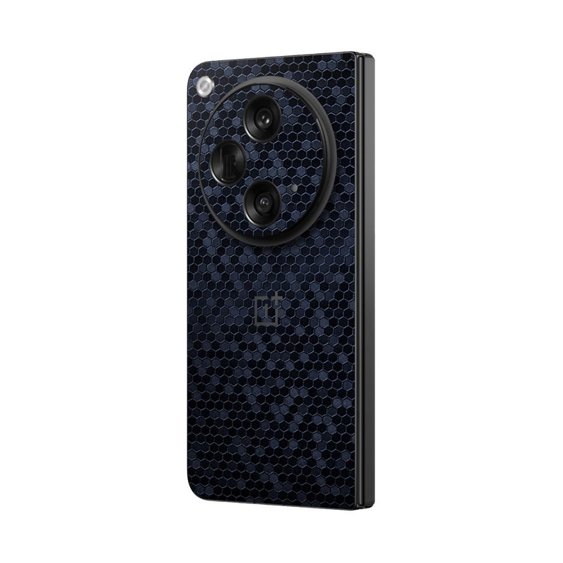 OnePlus Open Skin Wrap Sticker Decal Cover Skins Wraps Christmas Gift Zen Fone Anti-scratch Vinyl Honeycomb Navy