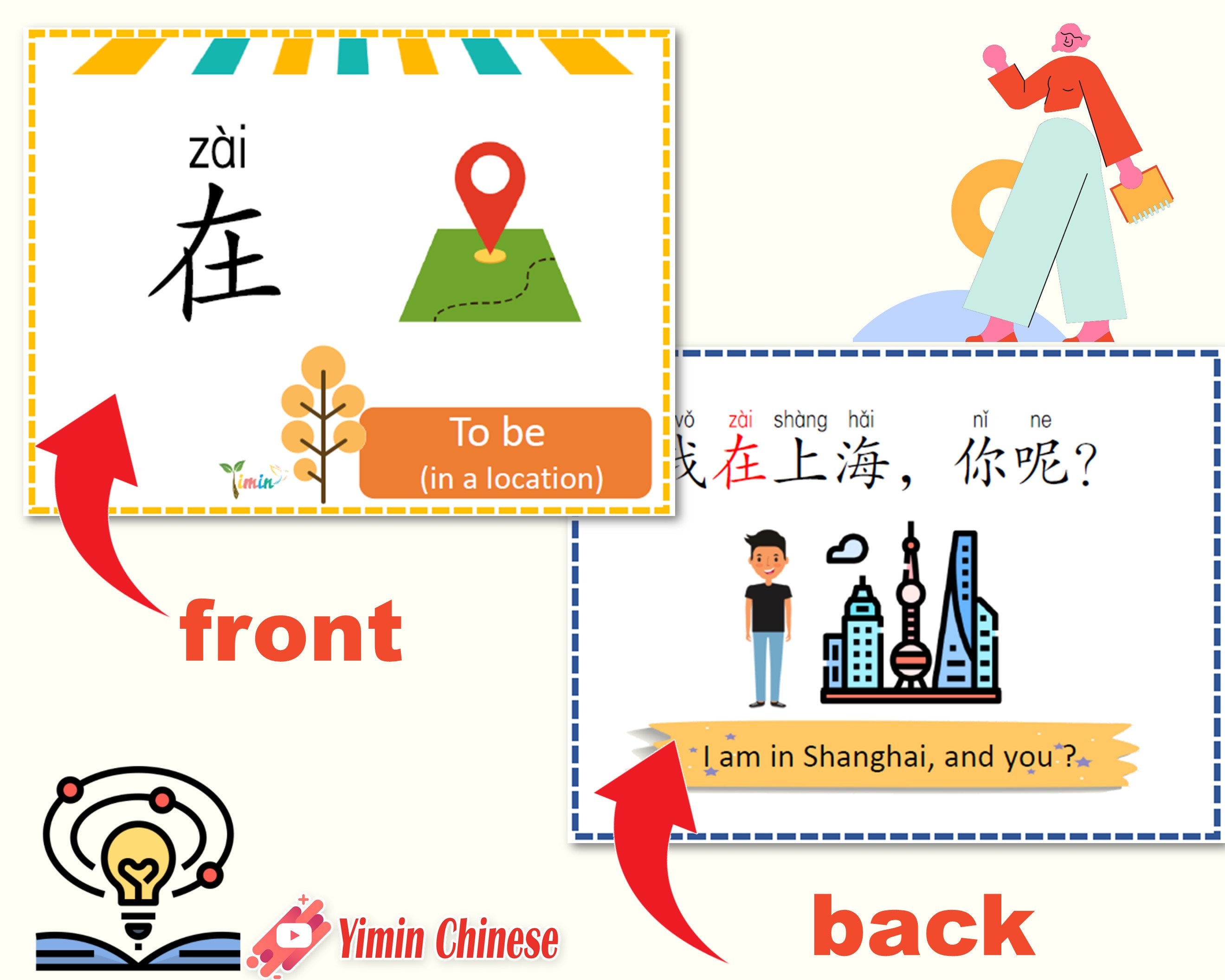200 essential Chinese verbs flashcardsaudiodouble Etsy