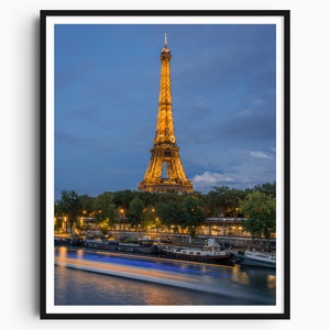 Echtes Foto, Eiffelturm Paris Druck, Paris Wandkunst, Paris Poster, Paris Foto, Paris Posterdruck, Paris Wanddekor, Frankreich Poster drucken