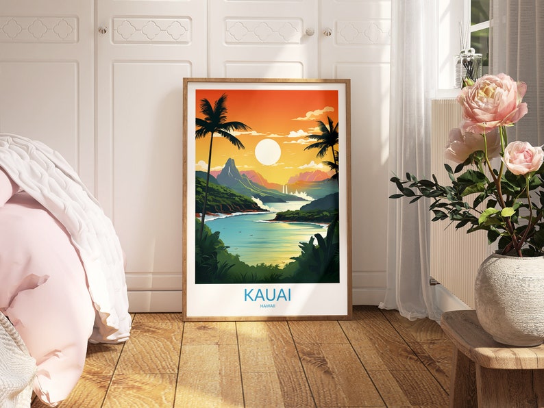 Kauai Print No 2, Kauai Poster, Kauai Wall Art, Kauai Art Print, Kauai