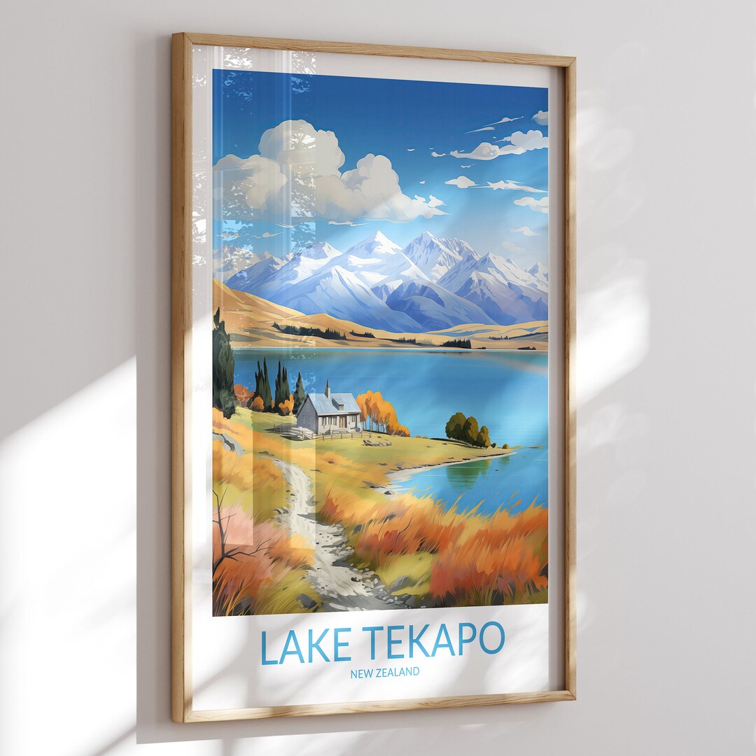 Lake Tekapo  Art Print main image 1