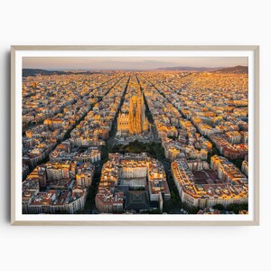 Sagrada Familia, Barcelona Druck, Barcelona Wandkunst, Barcelona Poster, Barcelona Foto, Barcelona Posterdruck, Barcelona Dekor, Gaudi