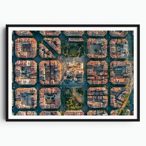 Barcelona Reiseplakatdruck, Geburtstagsgeschenk, Hochzeitstagsgeschenk, Architektur-Wandkunst, Sagrada Familia, Gaudi Home Decor, Foto