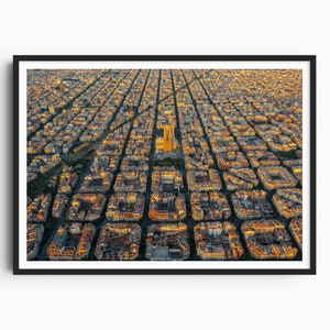 Barcelona Druck, Spanien Wandkunst, Barcelona Poster, Barcelona Kunst, Spanien, Wandkunst, Spanien Druck, Spanien Dekor, Katalonien, Sagrada Familia