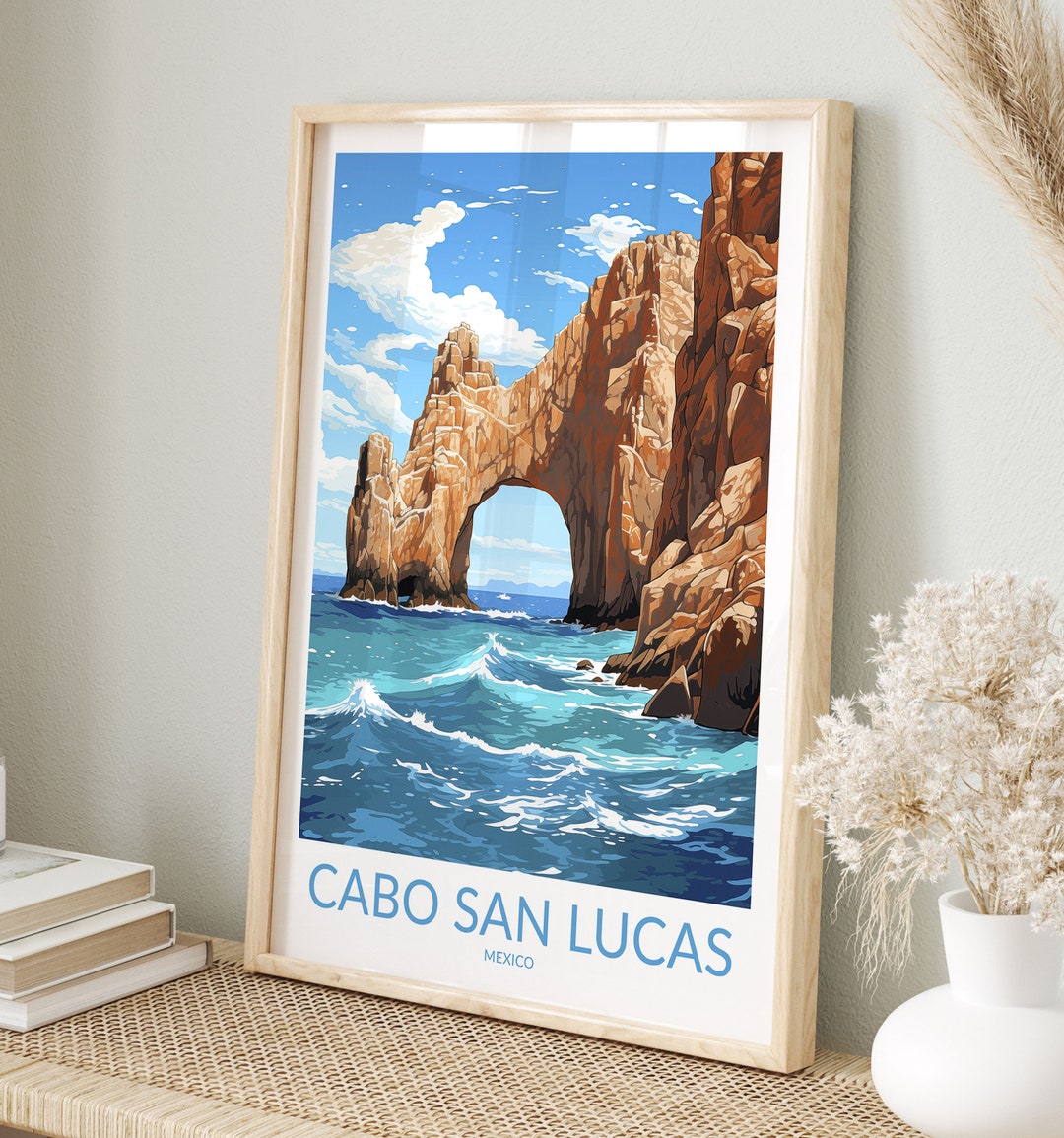 Cabo San Lucas Print No 7, Cabo San Lucas Poster, Cabo San Lucas Art ...
