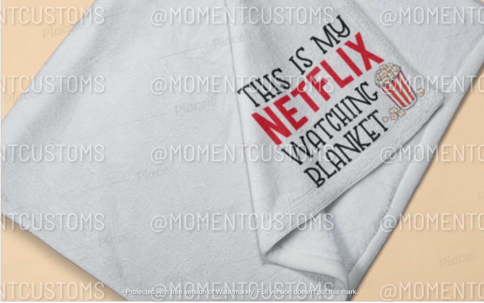 This is My Netflix Watching Blanket Digital Download PNG Etsy