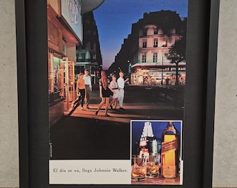 1960年代のヴィンテージ ジョニーウォーカー レッドラベル ウイスキー