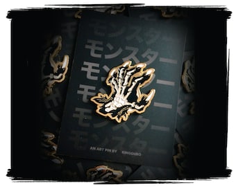 King Guro: Infected Soft Enamel Pin