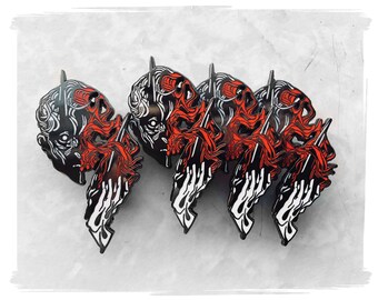 King Guro: Left in Your Mind Hard Enamel Pin