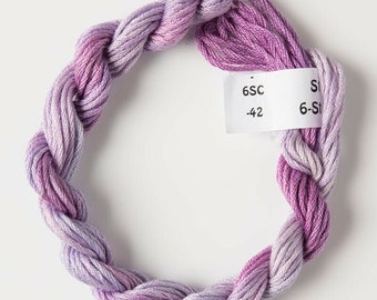 6 Strand Hand Dyed Cotton Embroidery Thread by Stef Francis - 42