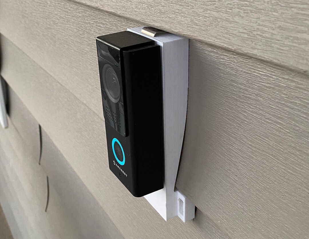 Clipable Doorbell Mount for Vinyl Siding 4.5 or 5 Etsy
