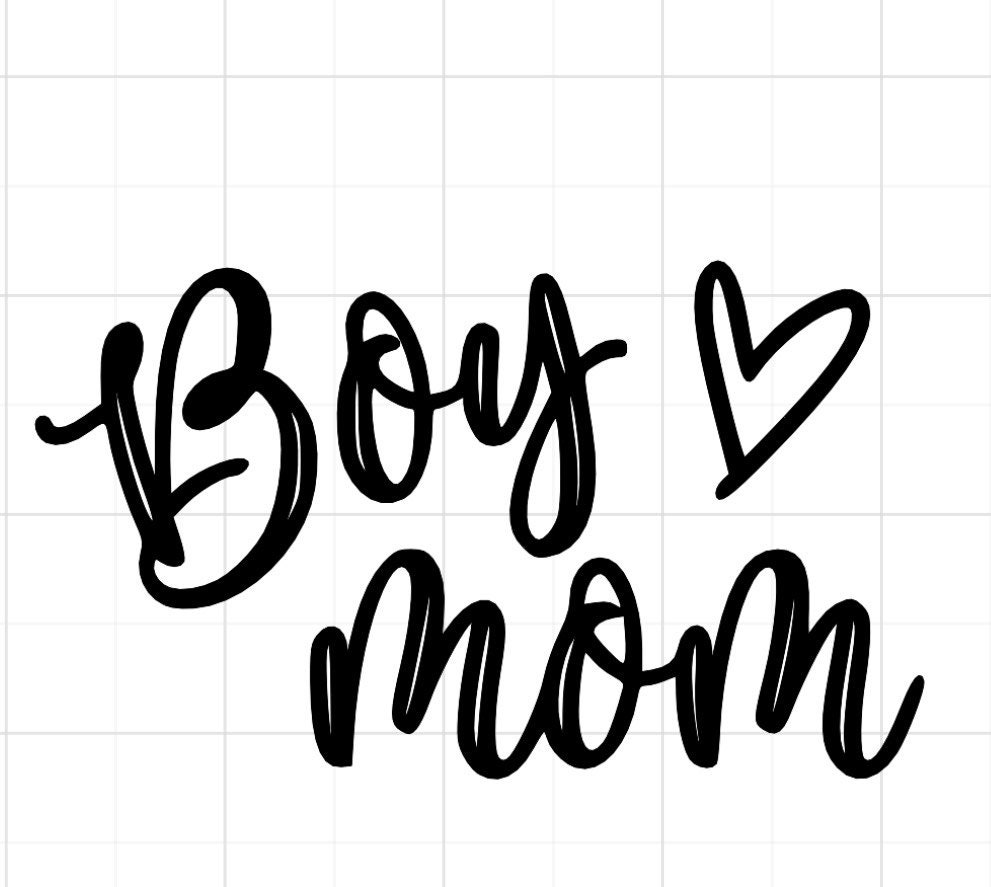 Boy Mom Sticker Etsy