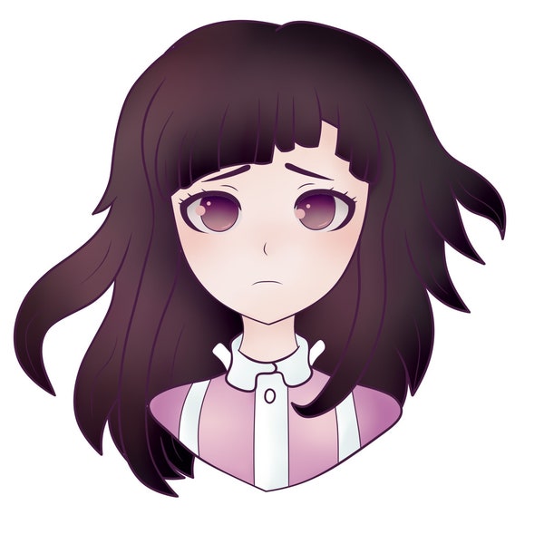 Danganronpa sticker/sticker by Mikan Tsumiki