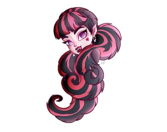 Monster high sticker/Draculaura sticker