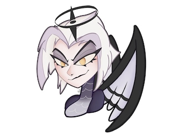 Hazbin Hotel sticker/Lute sticker