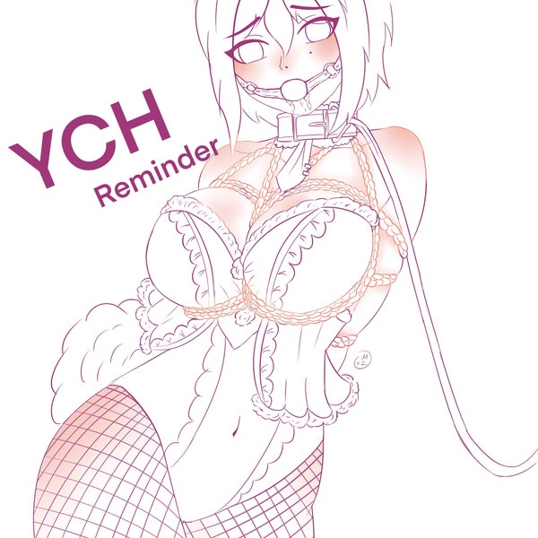 NSFW Bondage Ych Reminder DEC23 furry anime fursona