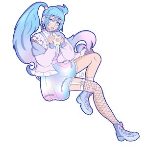 Hatsune Miku sticker/sticker Digital Stars Vocaloid