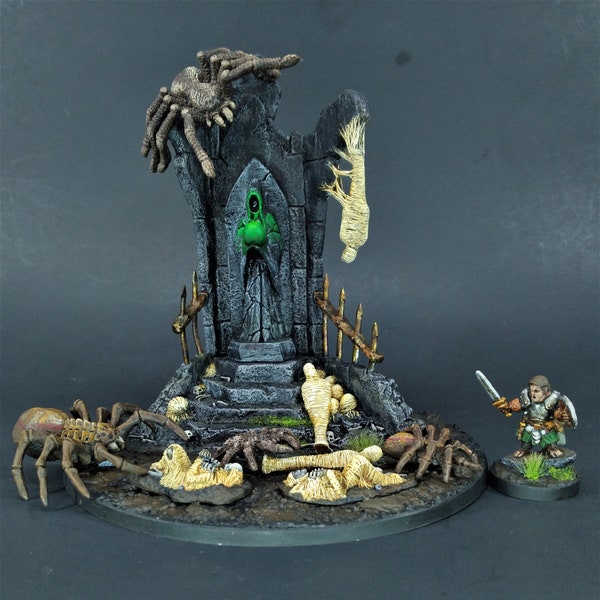 Reaper Bones 5 The Spiders of Emrith Kul Unreleased Miniature Set Painted