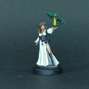 Reaper Bones 4 Version of Tristan Loremistress Human Sorcerer Wizard Painted