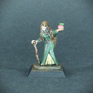 Reaper Metal Miniatuur ReaperCon 2020 Brinewind Townsfolk Fruit Lady NPC Geschilderd