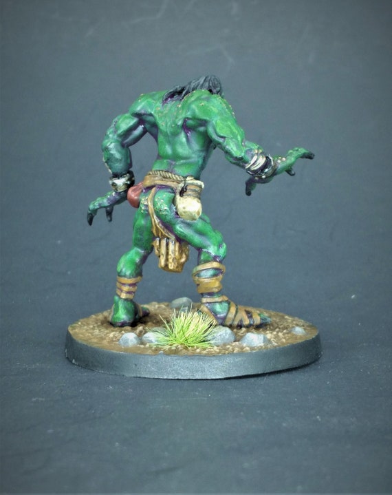 1 x Troll des CAVERNES - Reaper Bones Figurine pour Jeux de Roles Plateau - 77004