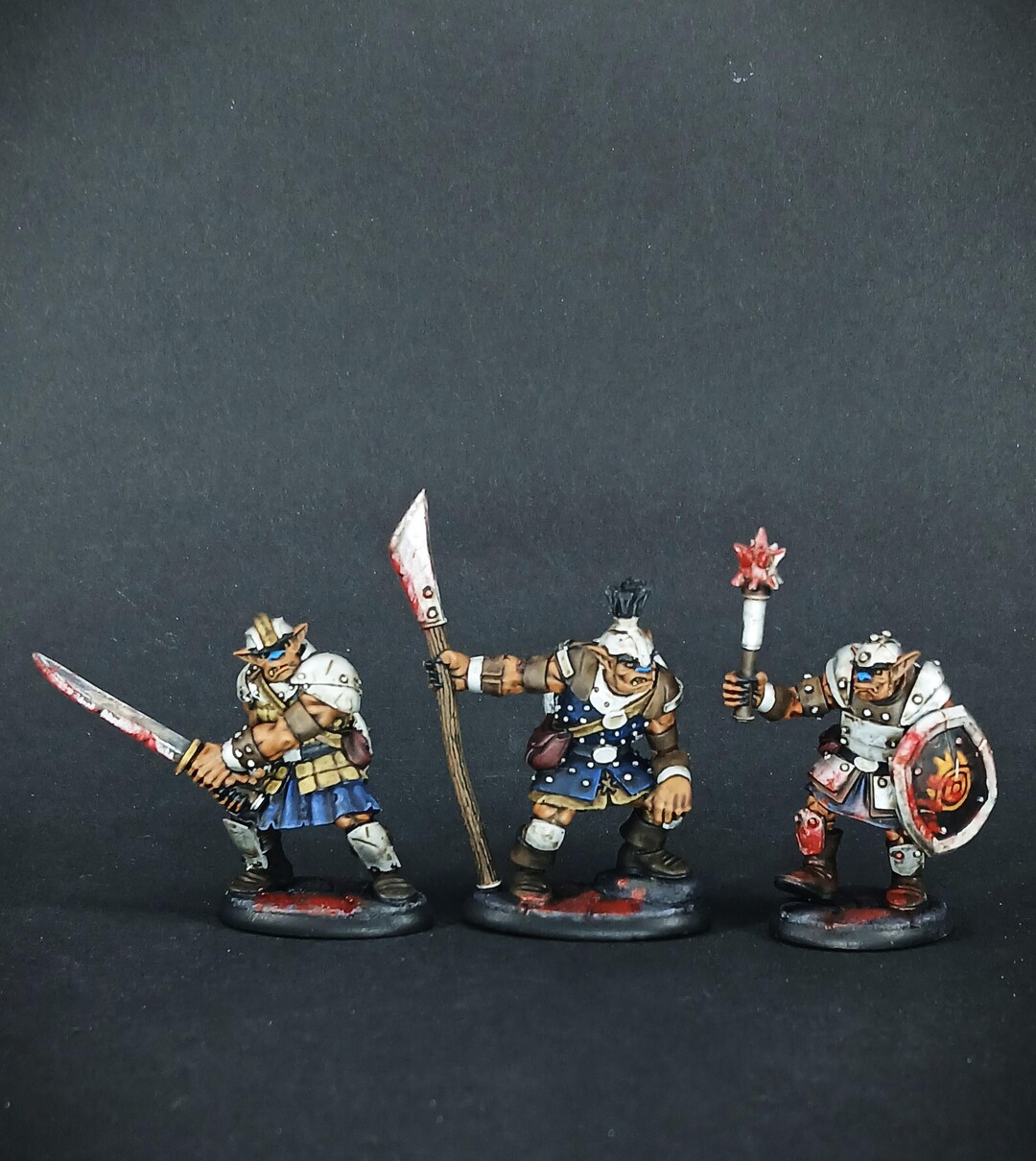 Reaper Miniatures Bones USA Scarneck Hobgoblins (3) Painted - Etsy