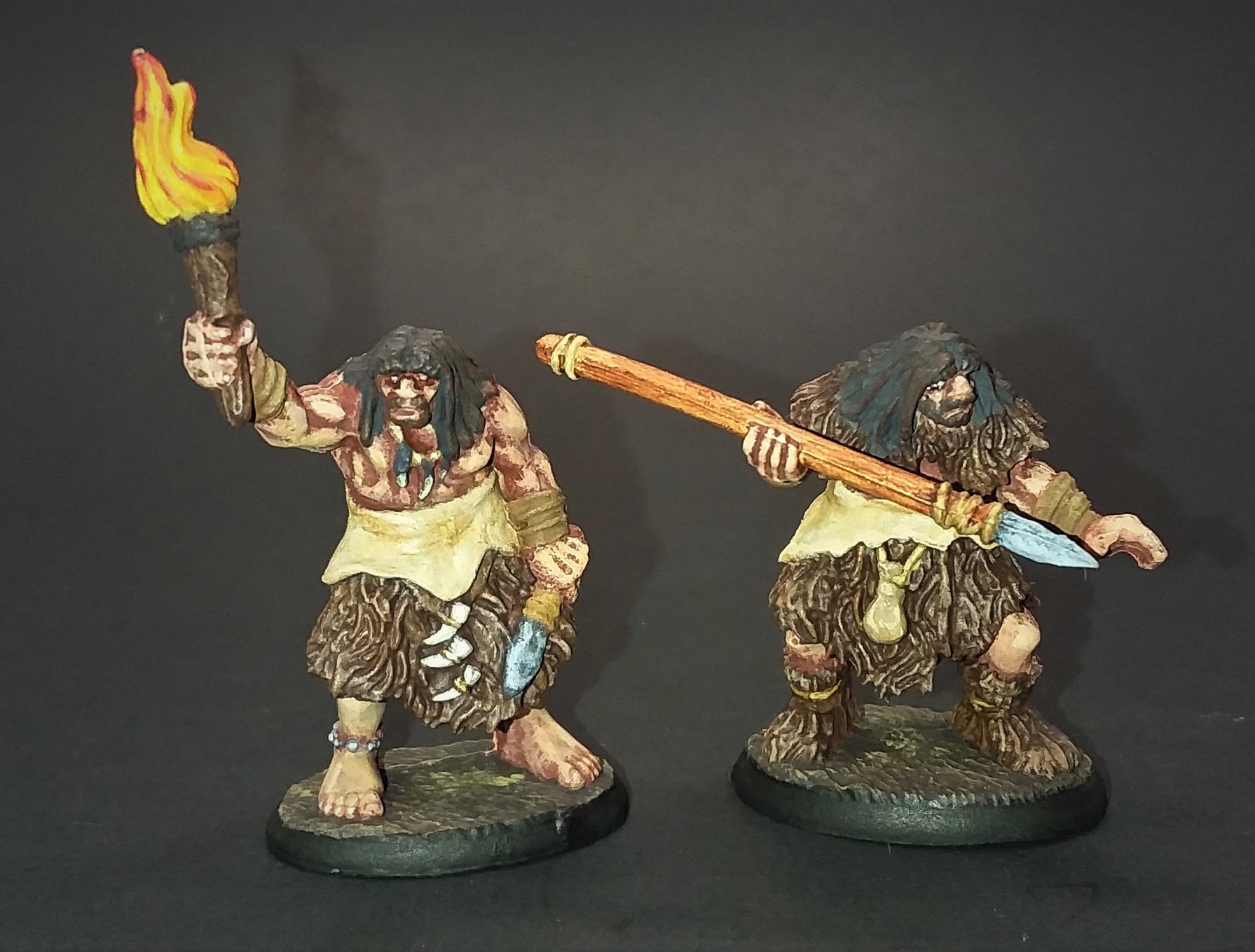 Reaper Bones Black Bear Tribe Cavement 4 Painted Etsy Denmark