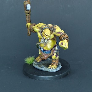 Reaper Bones Miniatures Ogre Clubber Painted