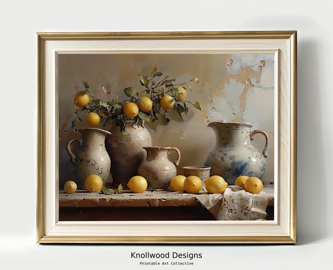 French Country Kitchen | Antique Art | Vintage Farmhouse Decor | Digital Download | Various ...