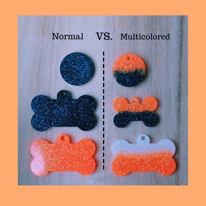 Halloween Pet ID Tags Themed Holiday Collection FALL 2020 Etsy