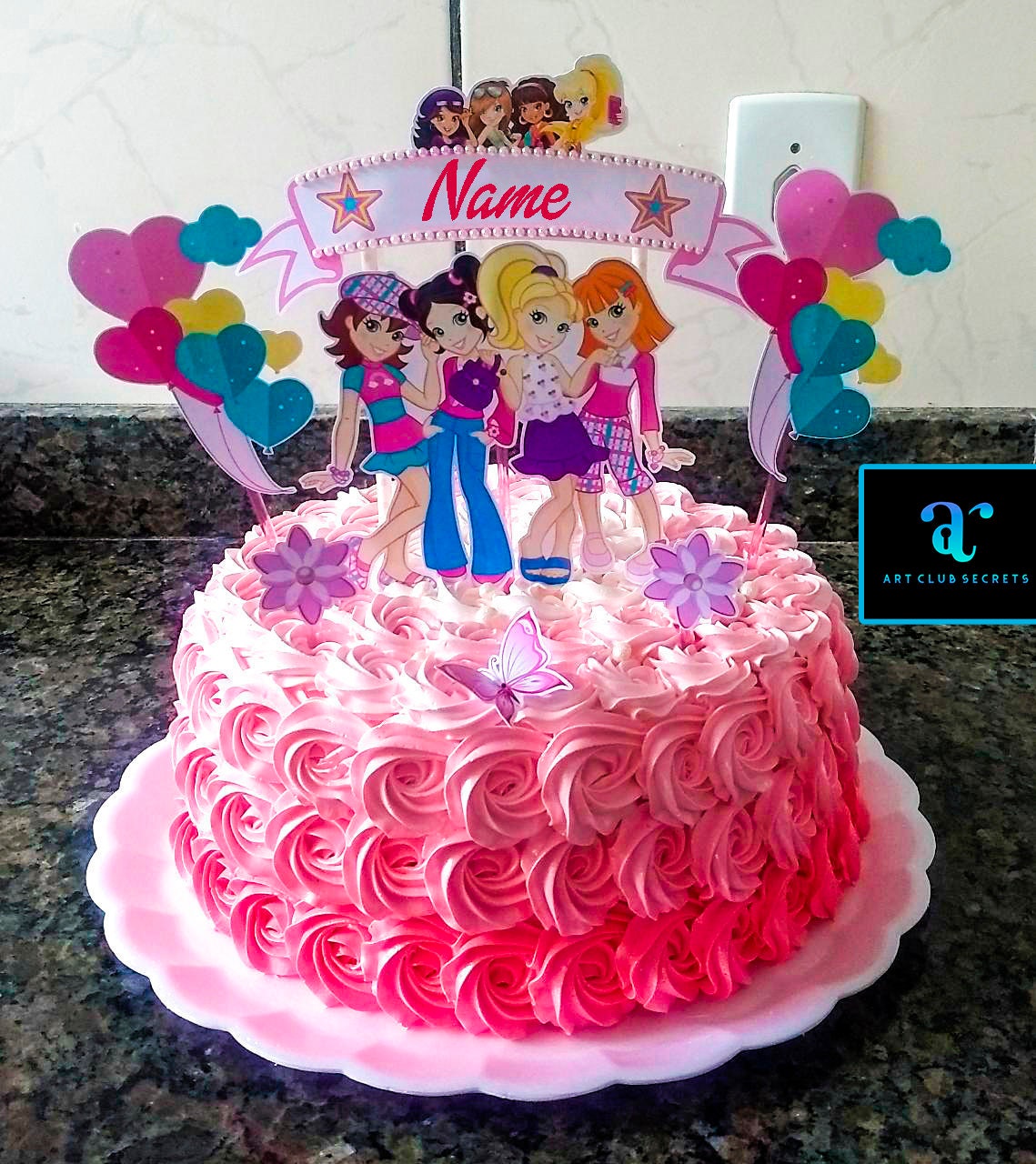 Top 56+ imagen pastel de polly pocket Abzlocal.mx