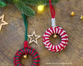 Macrame Christmas Ornaments: Handmade X-mas Tree Decoration