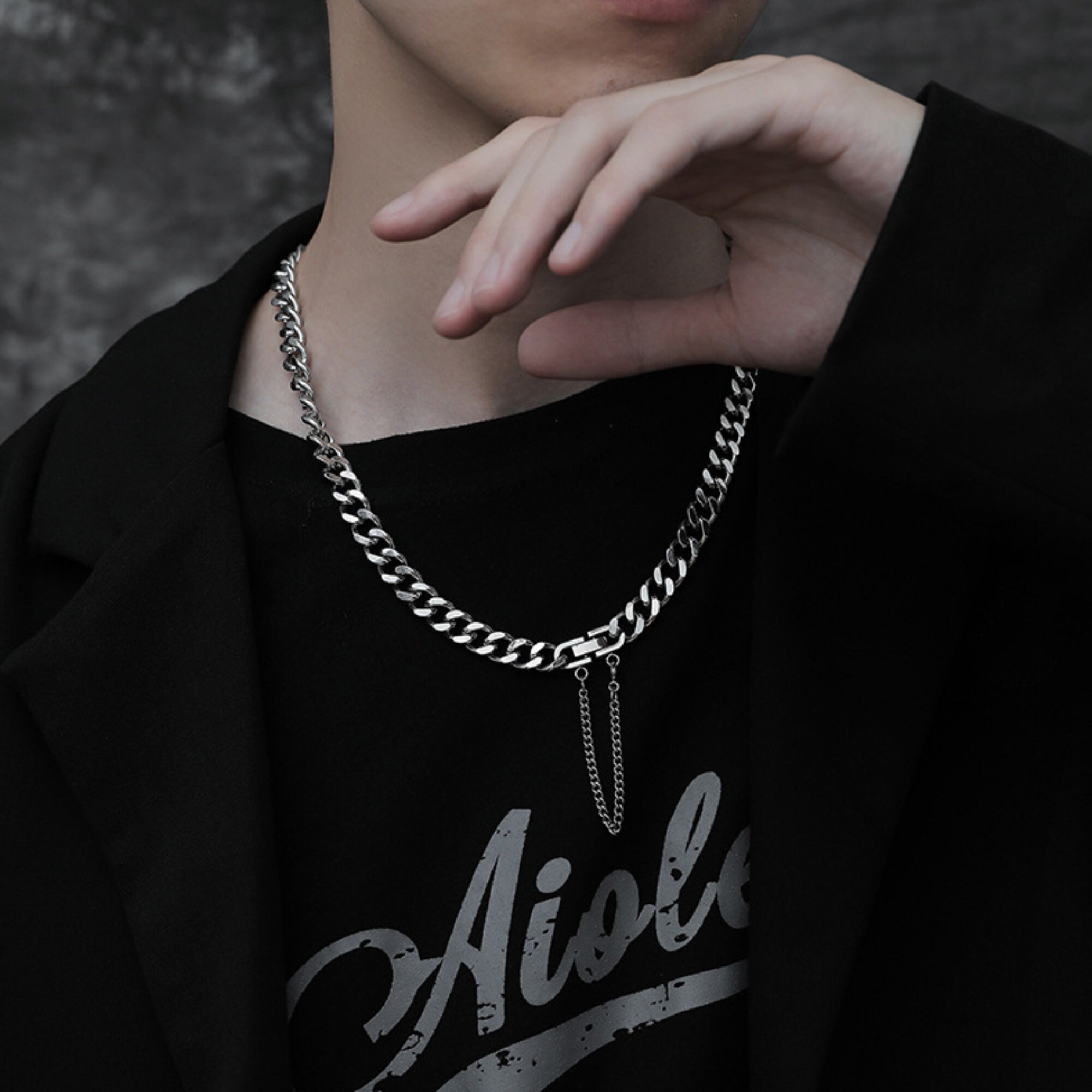 Waterproof Men's Chain Necklace / Cuban 