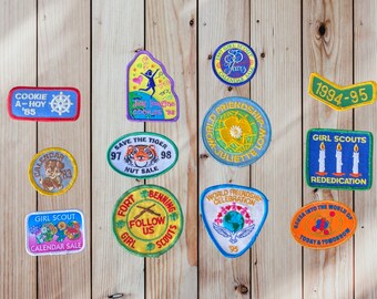 Vintage Girl Scout Patches