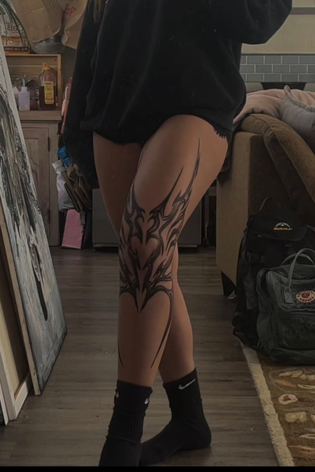Small Leg Tattoos for Women - Photos of Works By Pro Tattoo Artists at  theYou.com