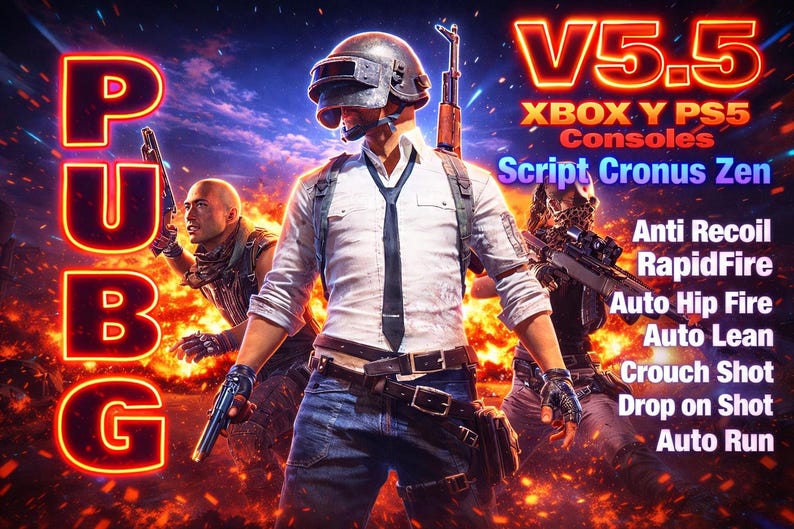 PUBG SCRIPT (cronus Zen) Xbox and Ps5 - Etsy
