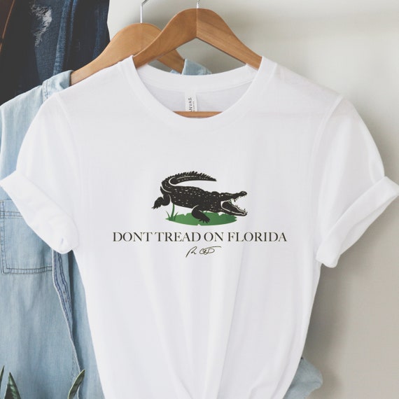 Don't Tread on Florida Alligator Shirt 