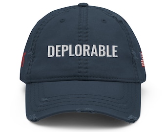 Bedauerlich bestickt beunruhigt Dad Hut | Trump Hut | Trump 2020 Hut | Halten Sie Amerika große Hut | MAGA Hut | 45 Hut | Amerikanische Flagge Hut